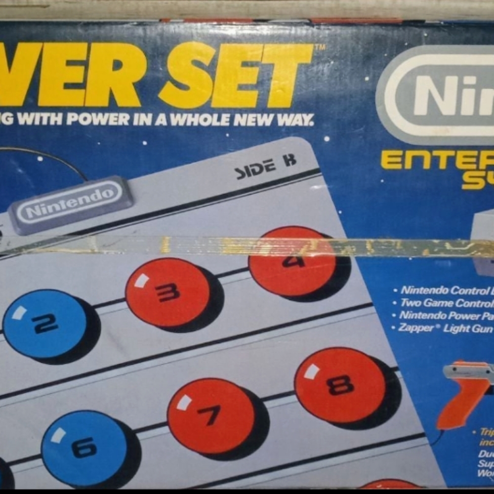 Nintendo Entertainment System Power Set w/Box - Picture 2 of 4